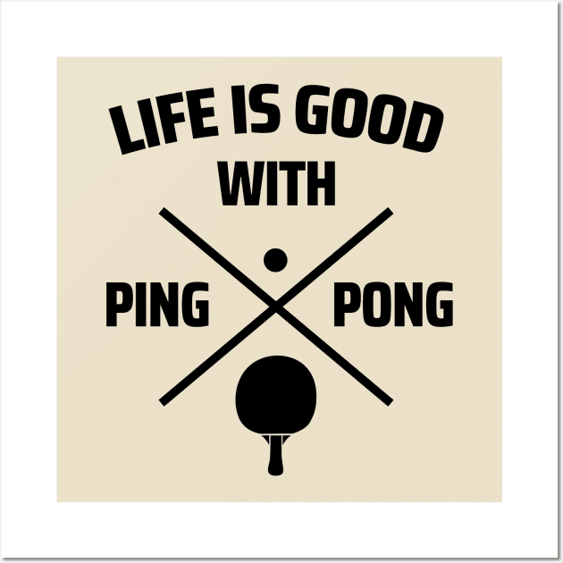 ping pong Wall Art by Mandala Project